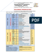 Horario de Trabajo de Estudiante