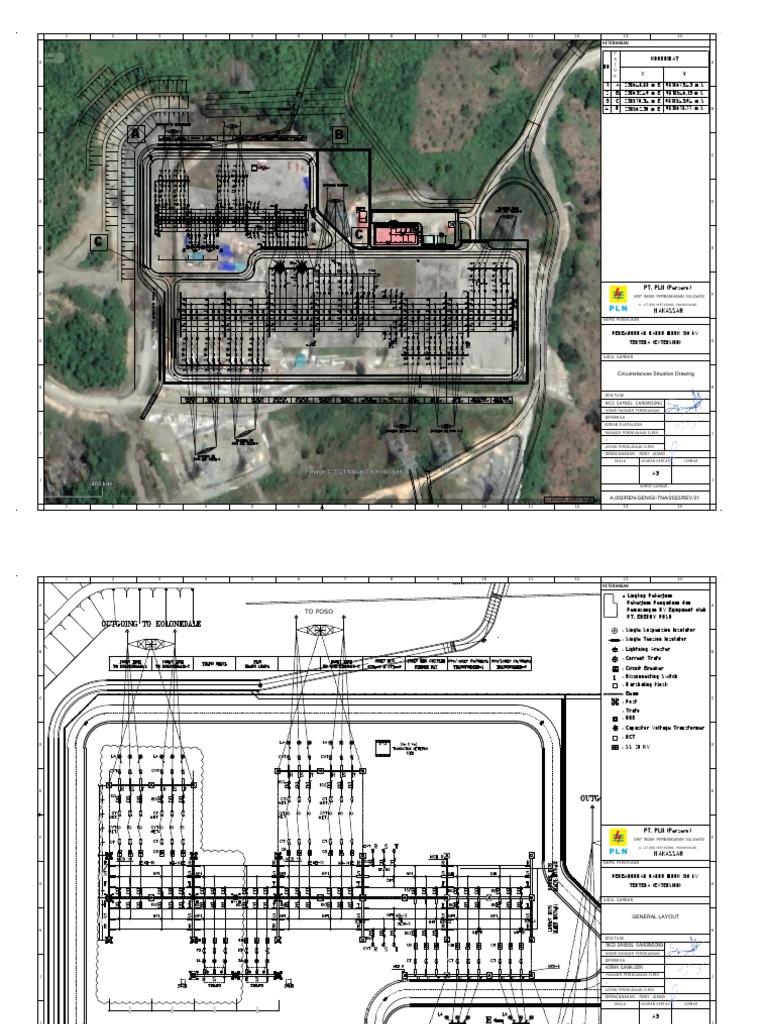 Drawing pekerjaan em gi tentena ext revisi pdf electrical