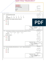 SSC CGL 2021 Tier 2 Statistics Paper English