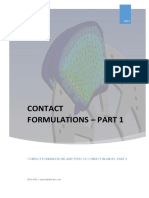 ANSYS CONTACT FORMULATIONS Part 1