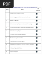 500 - Projects of ML and DL