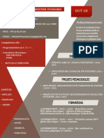 CV Pour Etudes