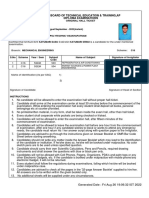 State board technical education exam details