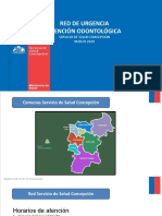 Red Urgencia Odontológica Servicio de Salud Concepción