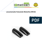 Documentatie Fotocelule Motorline MF101