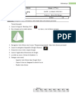 Devoir de Synthèse N°2: Informatique