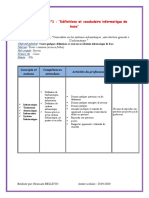Pdfcoffee.com Fiche Technique n1 Definitions Et Vocabulaire Informatique de Base PDF Free