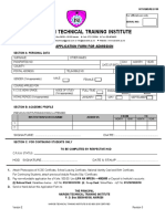 Ntti Application Form