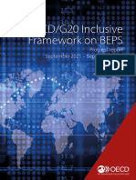 Oecd g20 Inclusive Framework On Beps Progress Report September 2021 September 2022