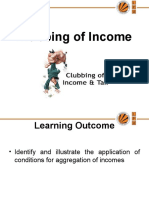 Clubbing of Income Provisions Summary