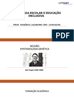 Revisão - Psicogenética