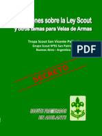 Reflexiones sobre la Ley Scout y otros temas para Velas de Armas