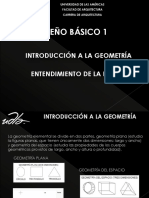 Introducción a la geometría básica: puntos, líneas, planos y cuerpos geométricos