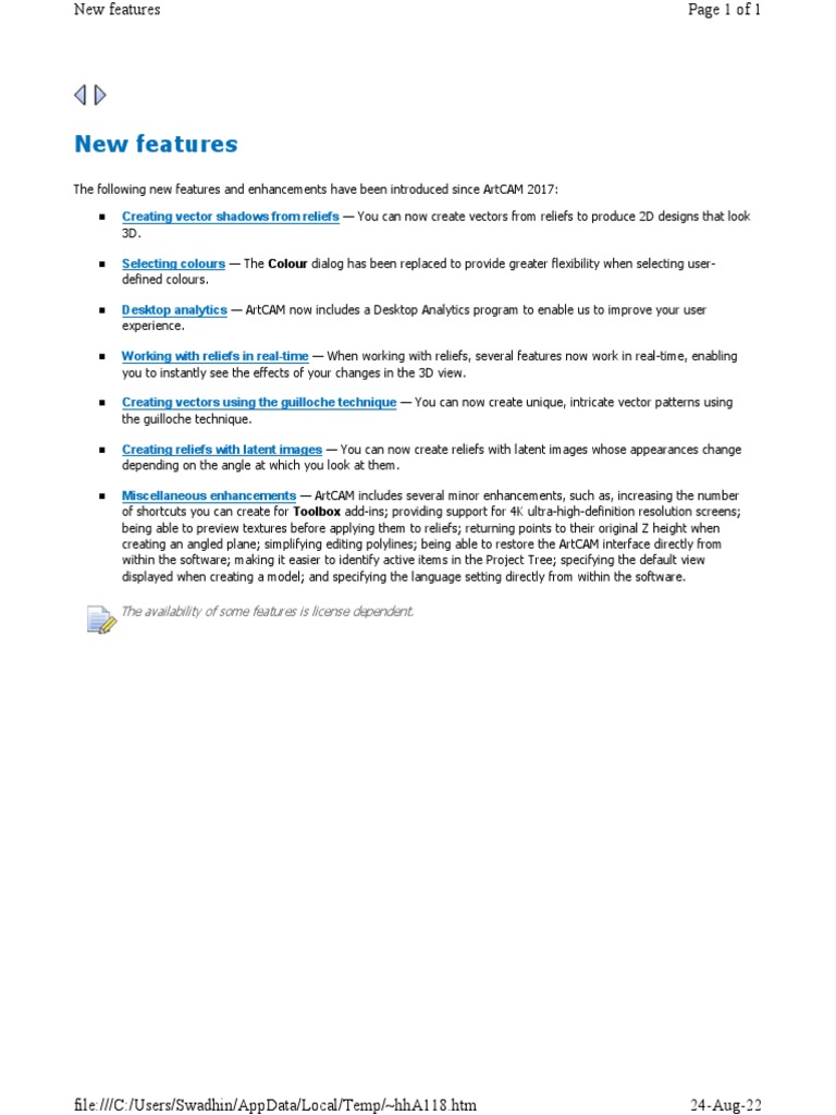 What's New in Artcam 2018 | PDF | 3 D Computer Graphics | 2 D Computer ...
