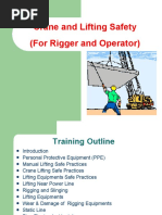 Lifting and Rigging Safety Procedures | PDF