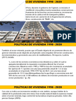 Políticas Vivienda Peru 1990-2020