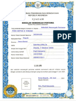 Sample Penulisan Ijazah