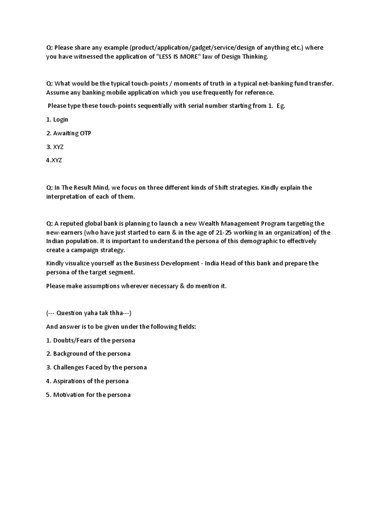 DT Ques | PDF