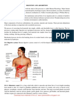 Digestion and Absorption