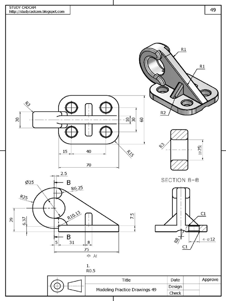 Ejercicio Solidwork 1 Pdf