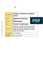 Matematyka 2022 Maj Matura Rozszerzona Odpowiedzi