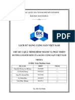 L13 - Chủ Đề 3 - Nhóm 6 - Lịch sử đảng