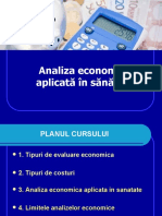 Economie Sanitara