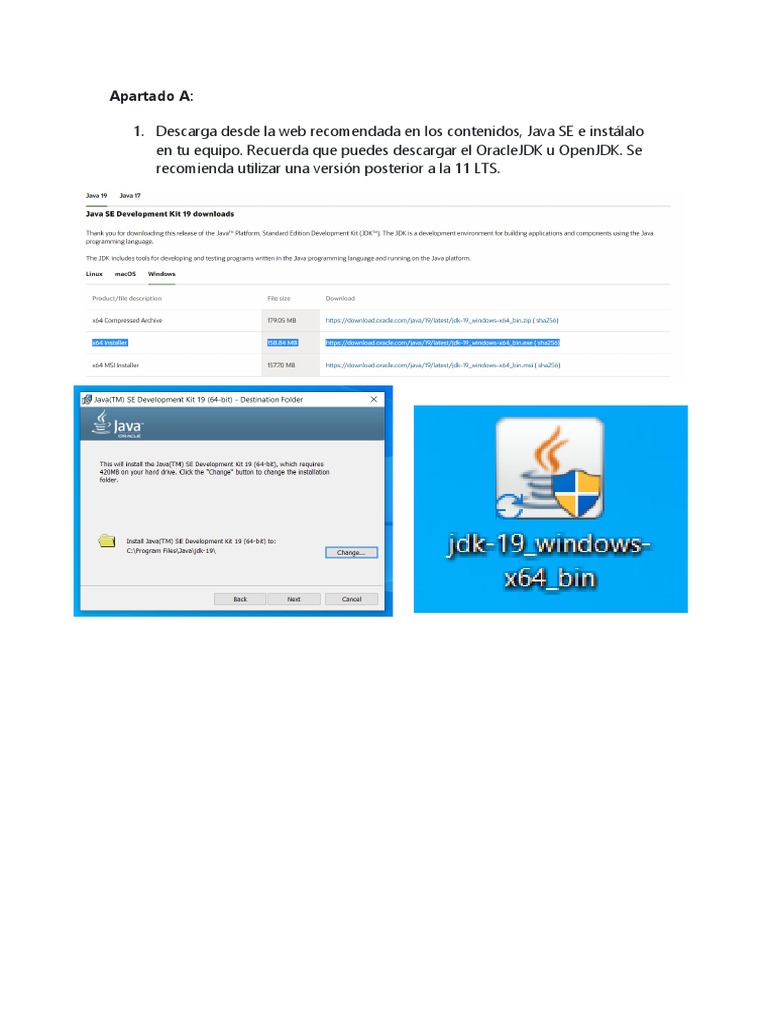 Guía para Instalar y Configurar Java SE | PDF