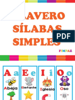 Llavero Silabas Simples 1