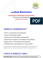 Medical Electronics Introduction