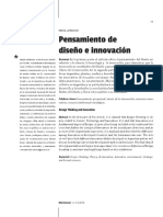 Pensamiento de diseño e innovación: la innovación como característica constitutiva del diseño