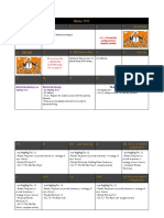 Student Calendar For October 2022