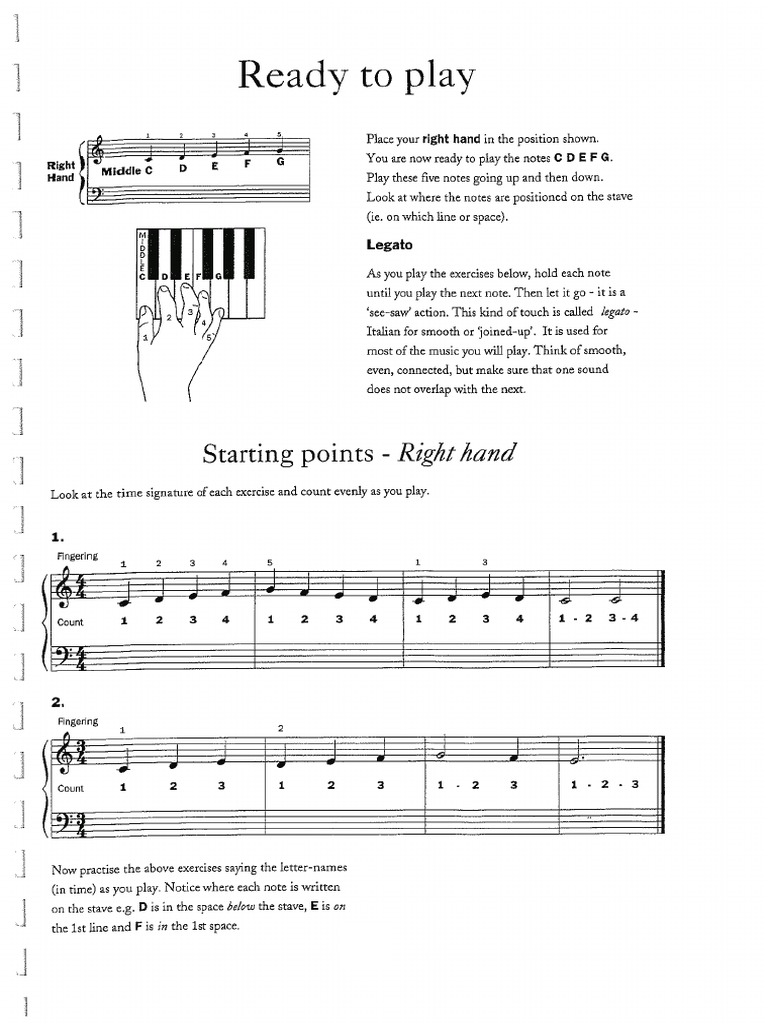 BeginnersPianoBook (Dragged) PDF