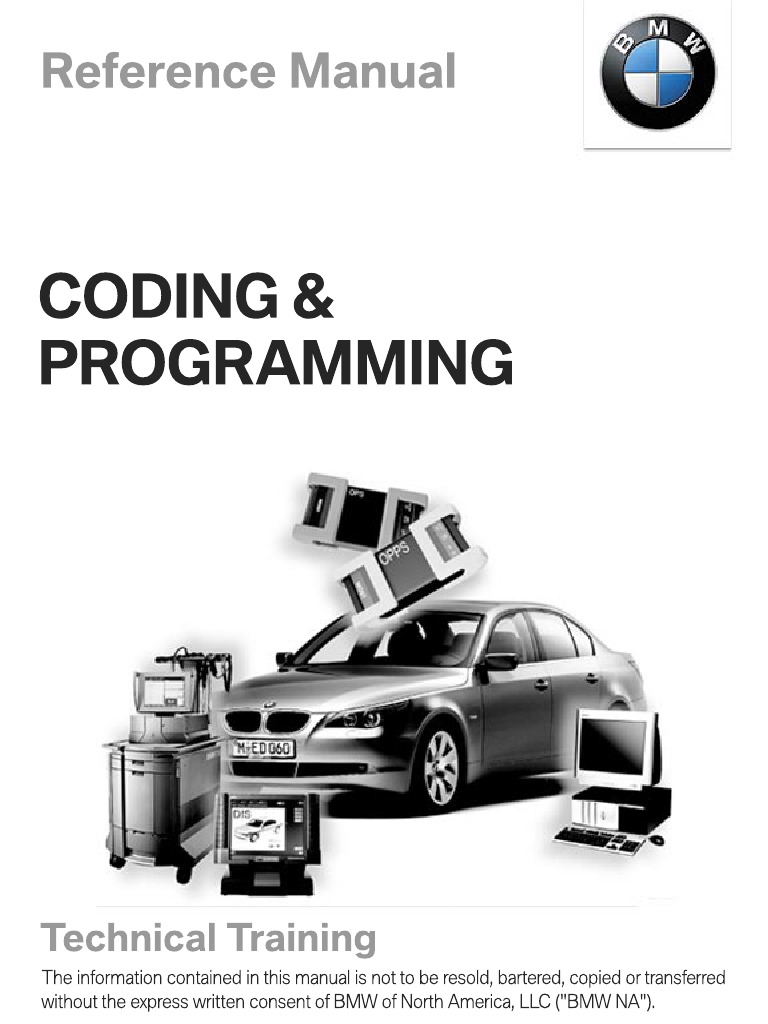 Bmw Technical Training Manual Introduction To Coding And Programming
