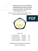 Analisis Hubungan Karya Majalah Dinding Terhadap Kepribadian Siswa Kelas 2020 Mipa Semester Ganjil Sma Negeri 1 Kedungwaru TAHUN AJARAN 2021/2022