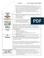 Curriculum Overview - p1 - Block 1
