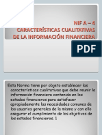 Nif A4 Caracteristicas Cualitativas