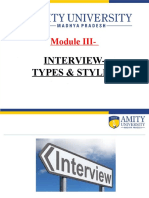 Amity Engineering Interview Types