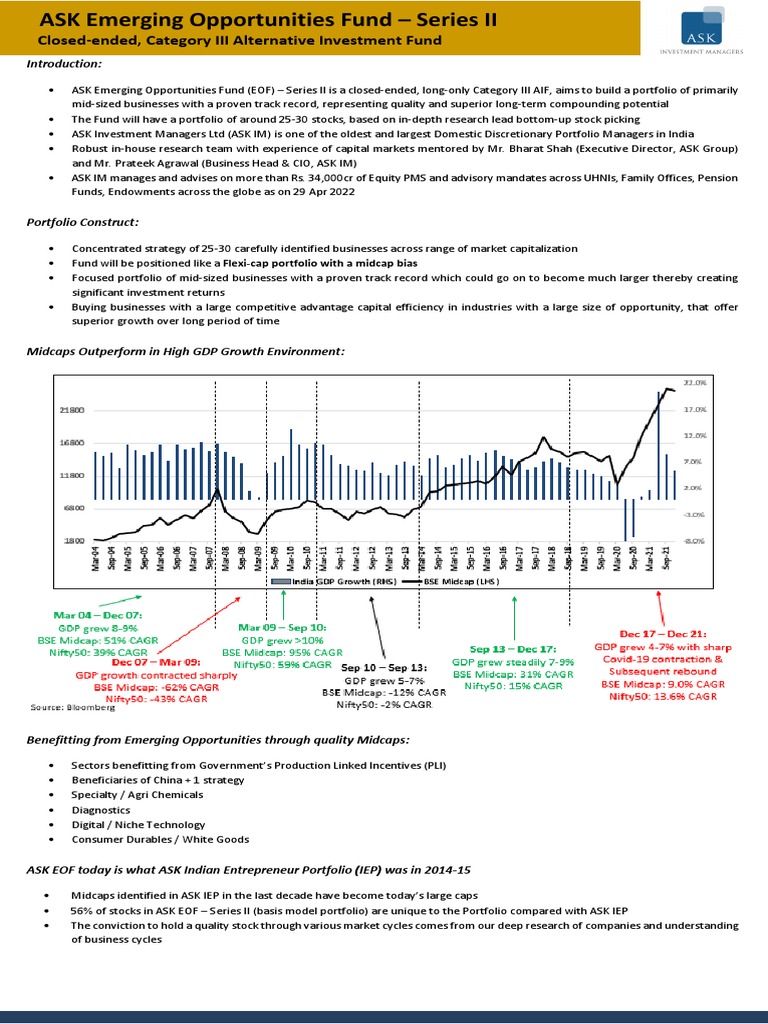 ASK Emerging Opportunities Fund II Overview | PDF