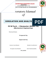 ANSYS Simulation Lab Manual