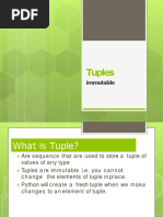 TUPLES Notes