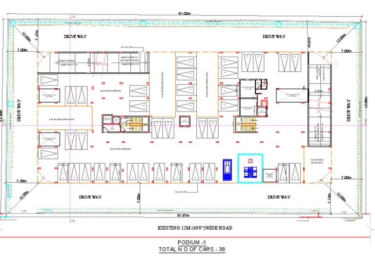 Residential Podium Floor Plan | PDF