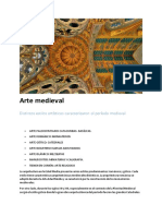 Arte medieval: estilos y características