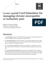 Evoke Spinal Cord Stimulator For Managing Chronic Neuropathic or Ischaemic Pain PDF 2285965579199173