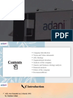 Adani Enterprises: Organizational Structure and Strategy Analysis (35 characters