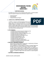 Balotario- Derecho Municipal y Regional