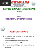 Fundamentals of Networks Design