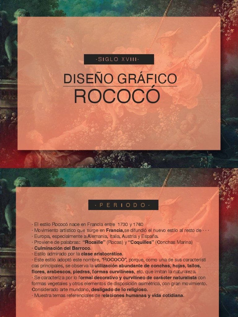 8 Rococo | PDF | Tipografía | Barroco