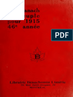 Almanach Du Peuple 46 Montu of T