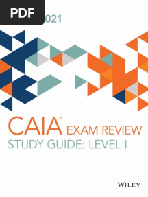 2021 CAIA L1 Wiley Study Guide